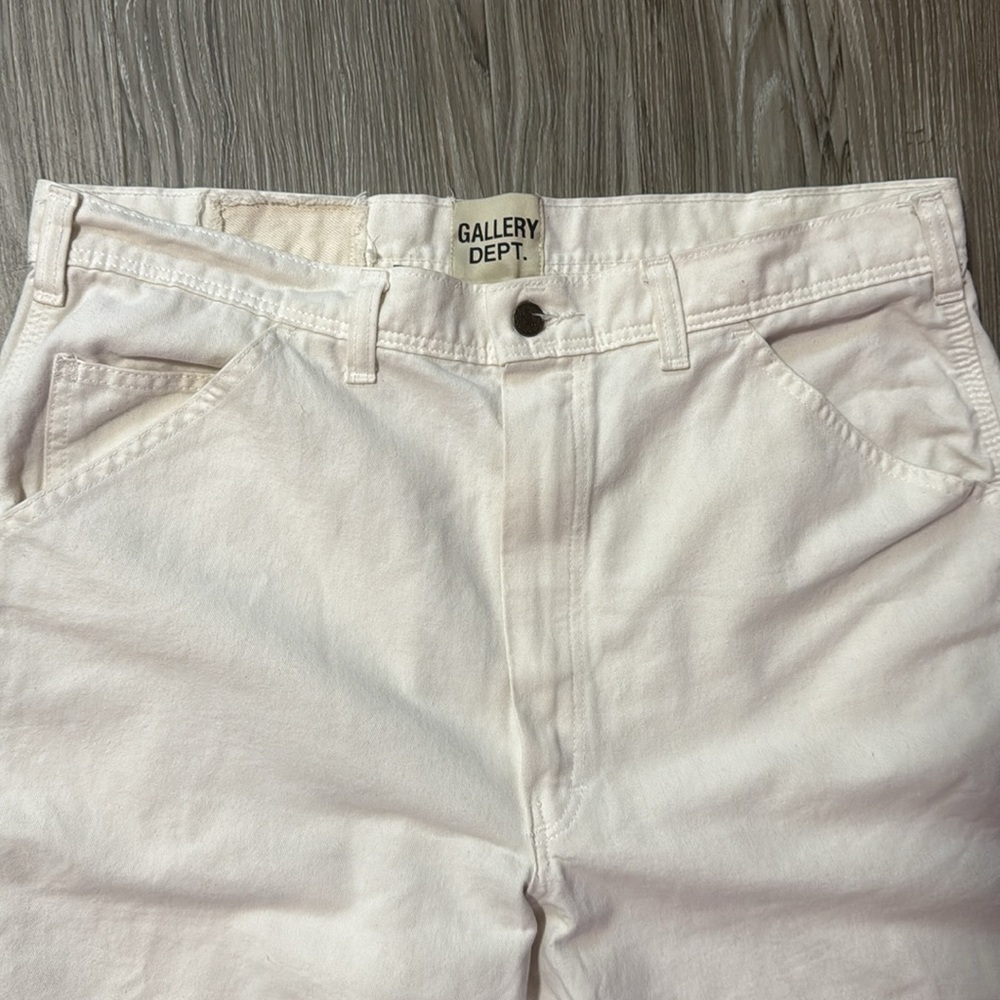 GALLERY DEPT. size 36 white/beige/tan cargo pants